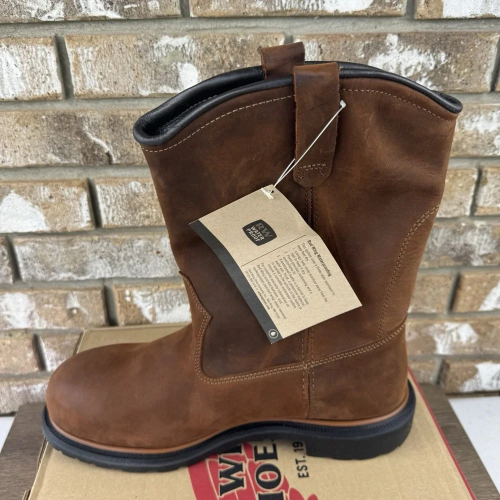 RED WING DynaForce 2272 Men's Sz 11.5D Steel Toe Waterproof Work Boots EH USA